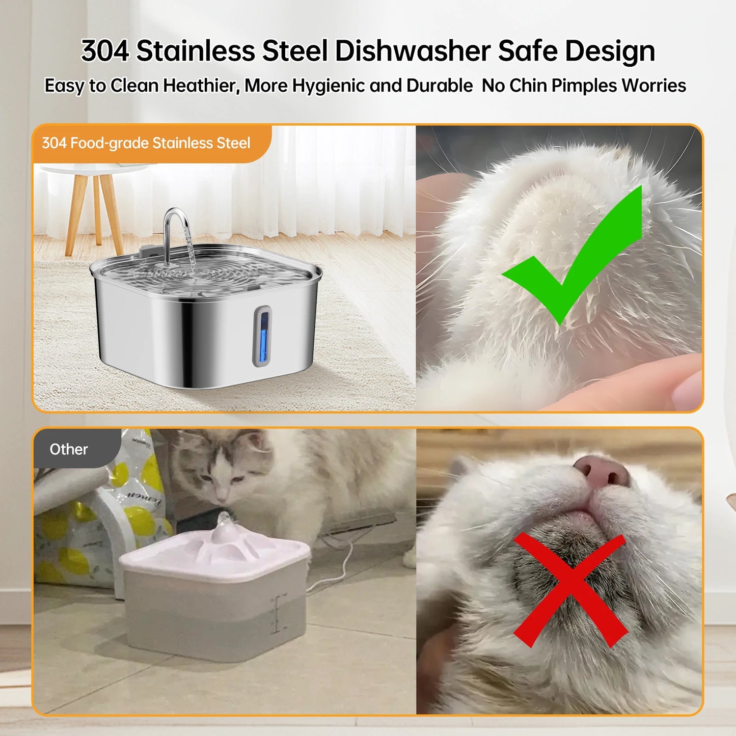 7L Pet Automatic Drink Fountain