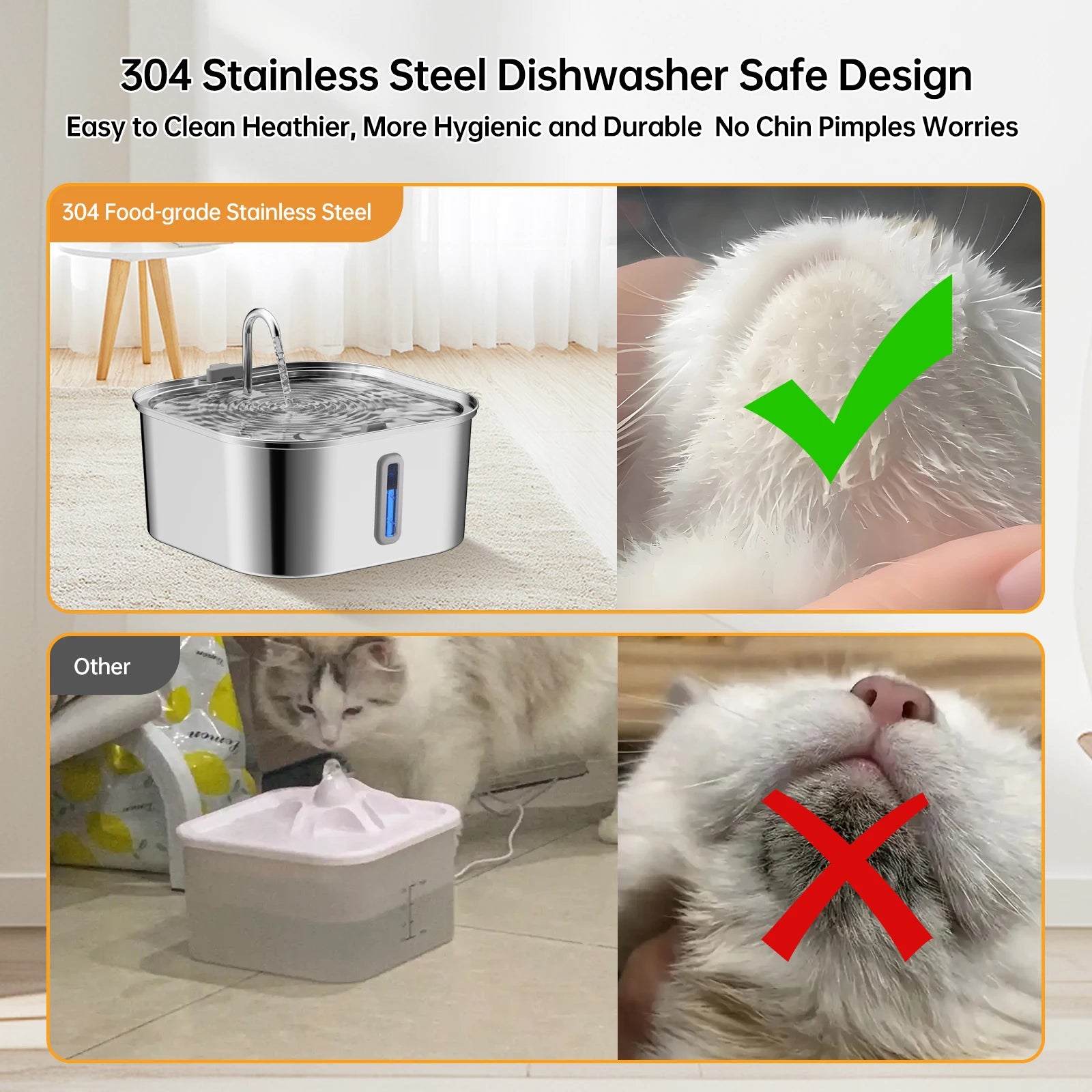 7L Pet Automatic Drink Fountain