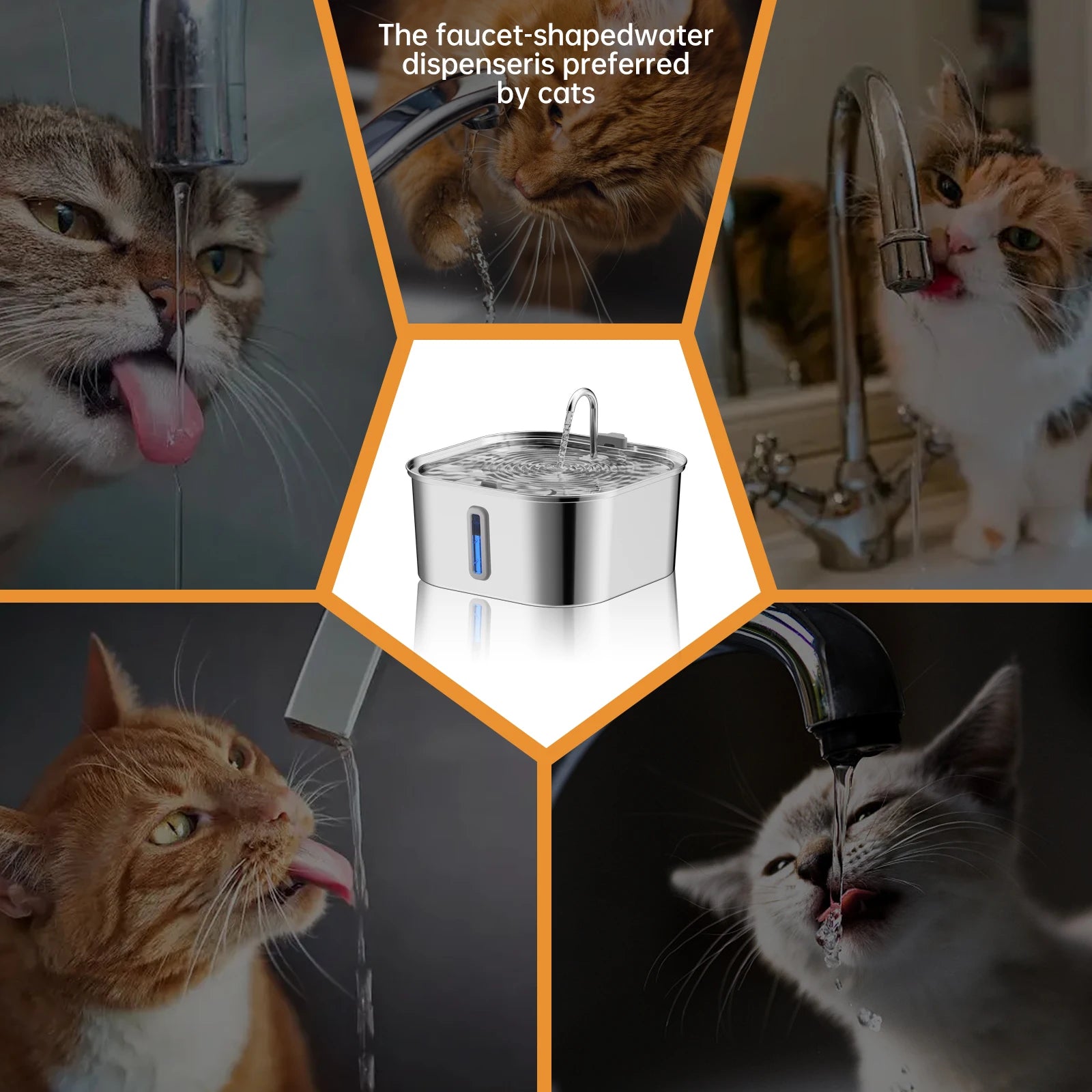7L Pet Automatic Drink Fountain