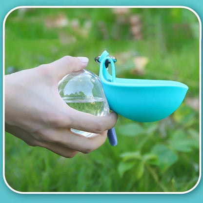 2-In-1 Portable Dog Water Bottle 