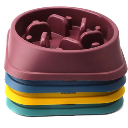 Slow Feeder Dog Bowl 